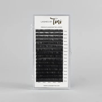 LASHES BY TINI - DEEP BLACK Volume Collection - Curve C