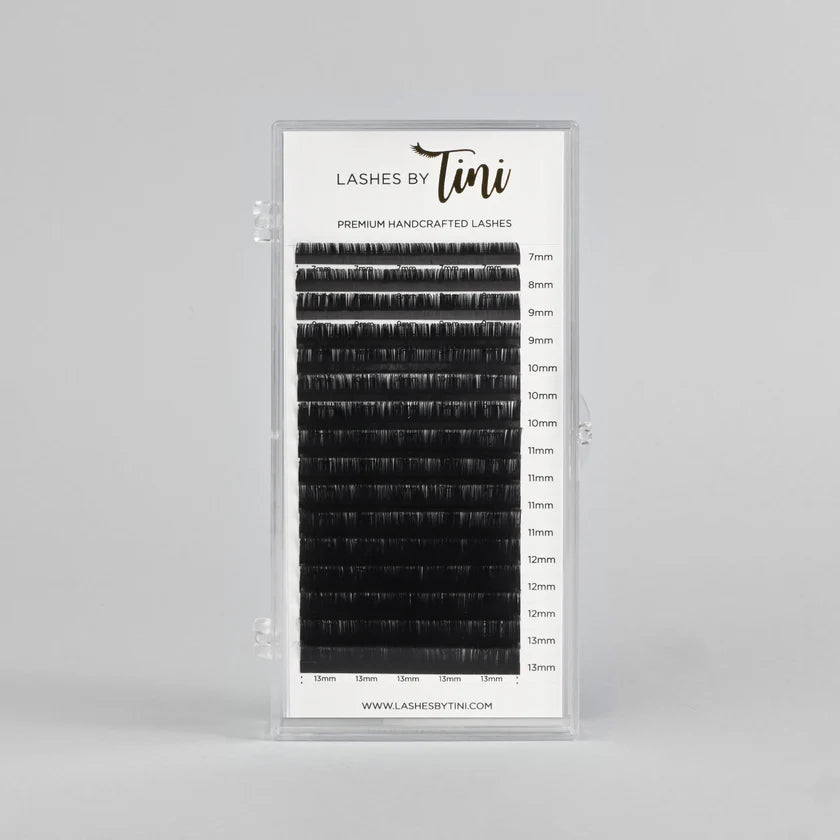 Lashes By Tini - Deep Black - Collection Volume SILK - Curl C